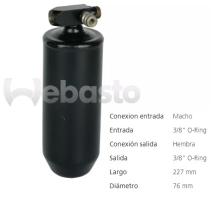 Webasto/Diavia A/C 82D0175073A - FILTRO CAMION VOLVO