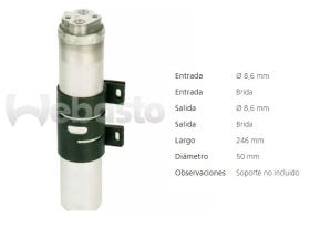 Webasto/Diavia A/C 82D0175256A - FILTRO RENAULT CLIO II