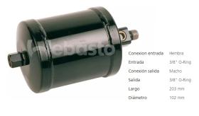 Webasto/Diavia A/C 82D0175303A - FILTRO JOHN DEERE TRACTOR 92