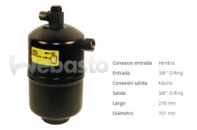 Webasto/Diavia A/C 82D0175697MA - FILTRO JOHN DEERE TRACTOR