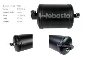 Webasto/Diavia A/C 82D0175754MA - FILTRO CASE