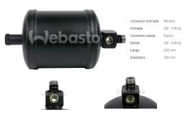 Webasto/Diavia A/C 82D0175753MA - FILTRO NEW HOLLAND-J.DEERE