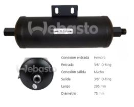 Webasto/Diavia A/C 82D0175760MA - FILTRO JOHN DEERE