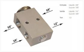 Webasto/Diavia A/C 82D0585672MA.1 - VALVULA EXPANSION CASE/JHON D./CLASS
